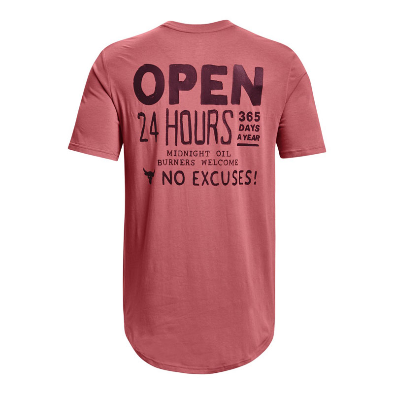 Tricouri & Polo -  under armour Project Rock Open 24 Hours Short Sleeve
